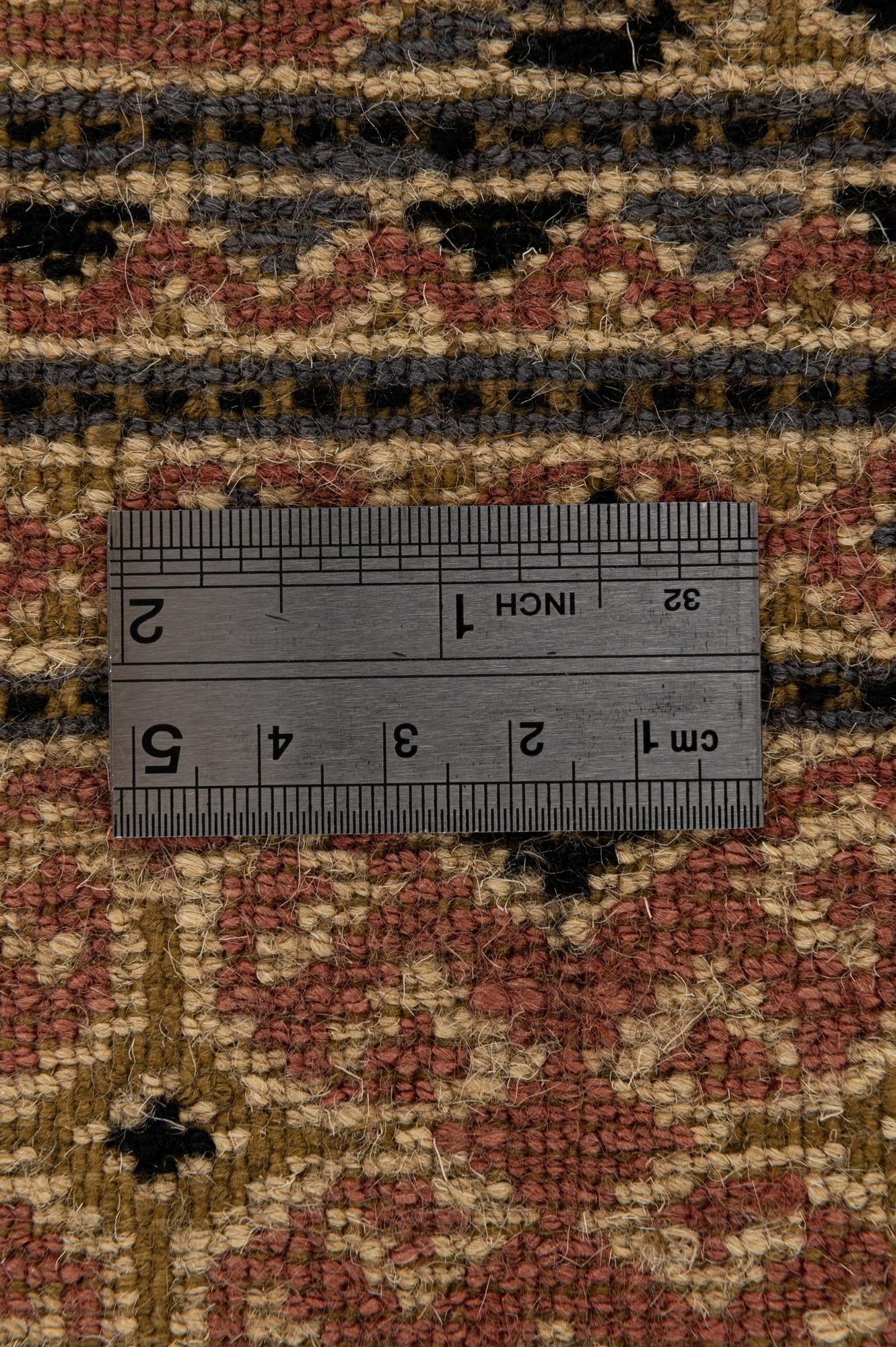 4' 3 x 5' 10 Hand Knotted Bokhara Rug