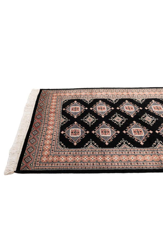 Detail image of 4' 3 x 5' 10 Hand Knotted Bokhara Rug