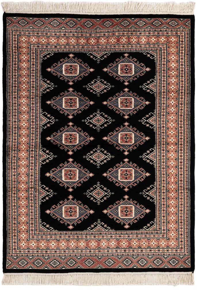 4' 3 x 5' 10 Hand Knotted Bokhara Rug