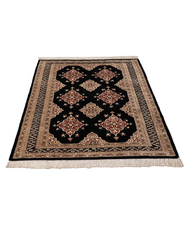 4' 3 x 6' Hand Knotted Bokhara Oriental Rug