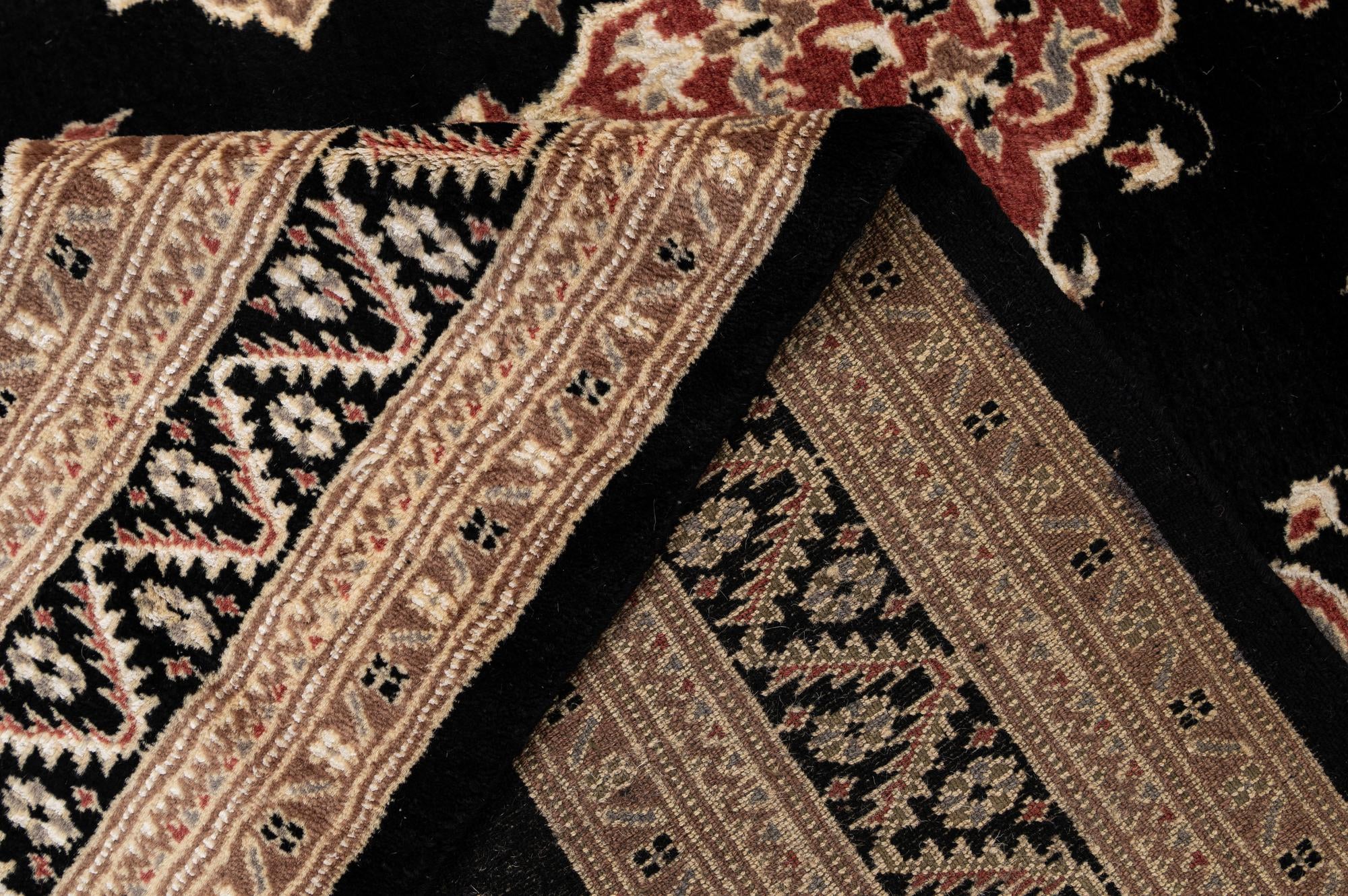 4' 3 x 6' Hand Knotted Bokhara Oriental Rug