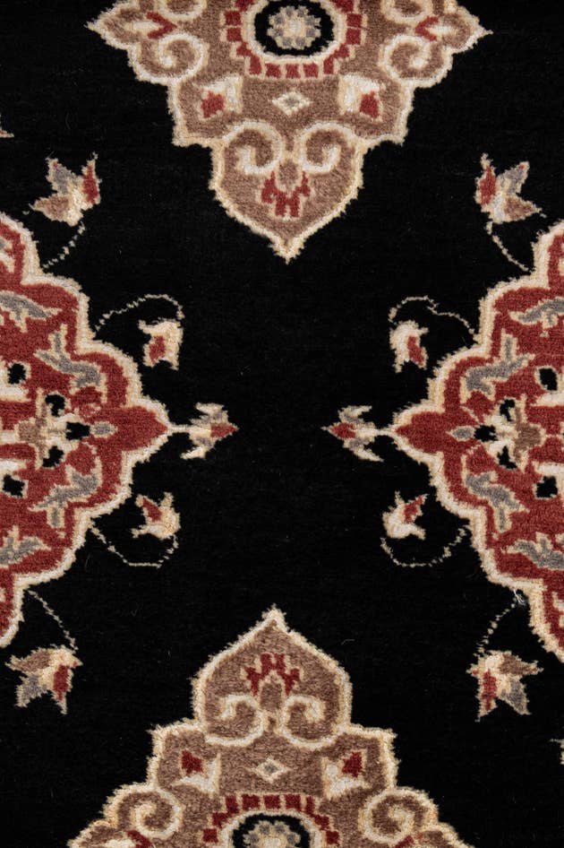 Detail image of 4' 3 x 6' Hand Knotted Bokhara Oriental Rug