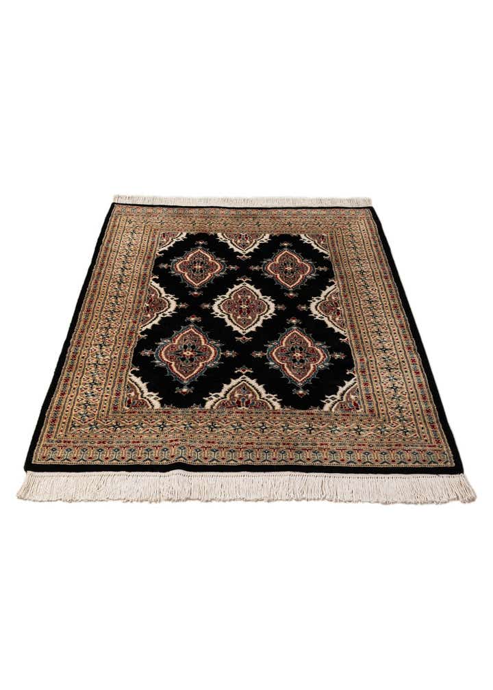 4' 3 x 5' 8 Hand Knotted Bokhara Rug