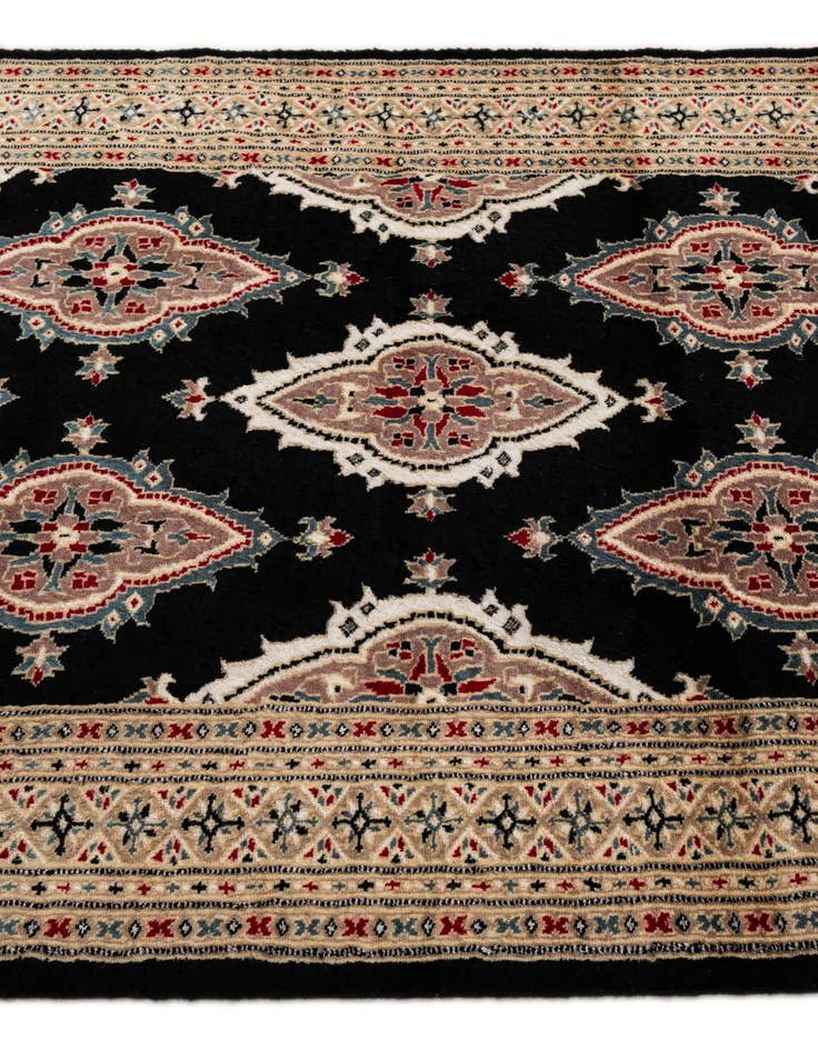 Detail image of 4' 3 x 5' 8 Hand Knotted Bokhara Rug