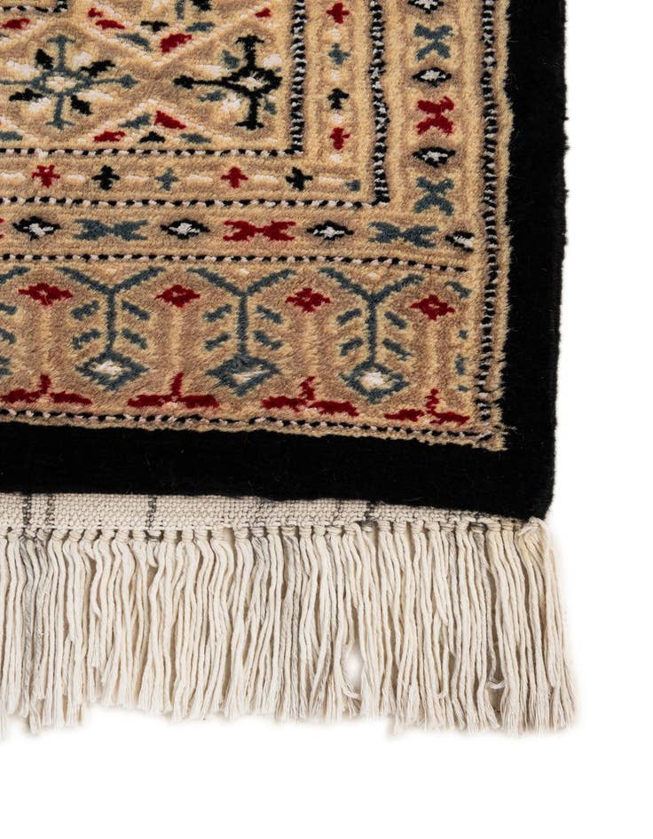 Detail image of 4' 3 x 5' 8  Hand Knotted Bokhara Rug