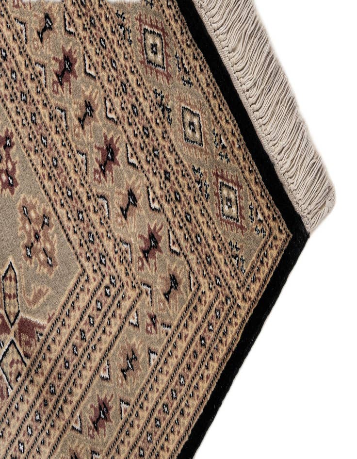 Detail image of 4' 3 x 6' 5  Hand Knotted Bokhara Oriental Rug