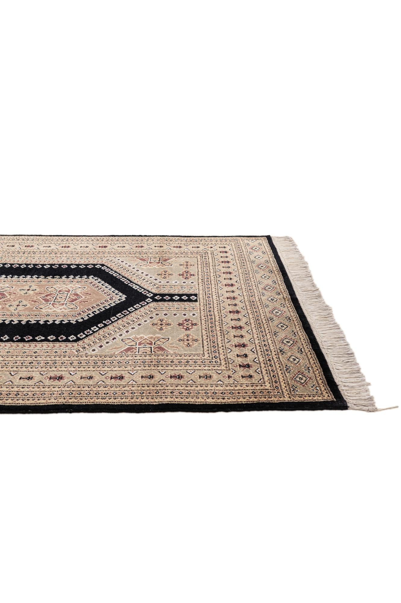 4' 3 x 6' 5 Hand Knotted Bokhara Oriental Rug