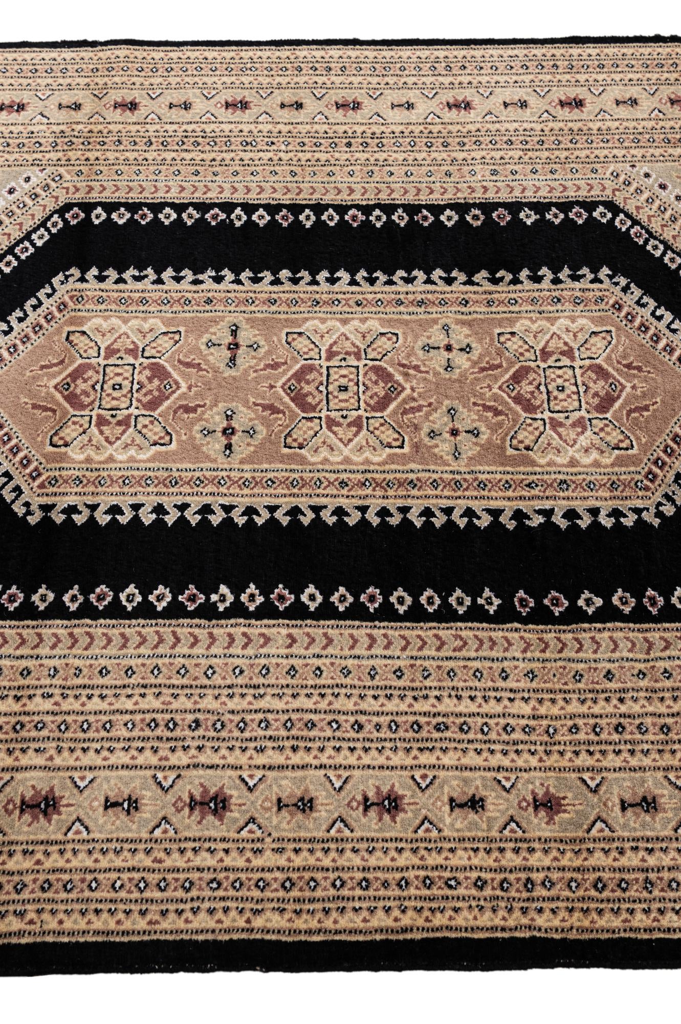 4' 3 x 6' 5 Hand Knotted Bokhara Oriental Rug