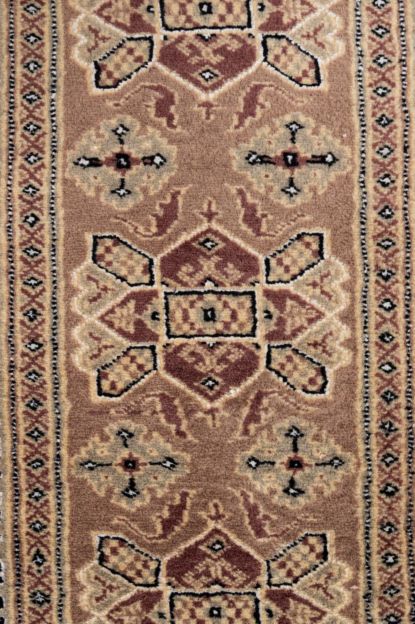 4' 3 x 6' 5 Hand Knotted Bokhara Oriental Rug