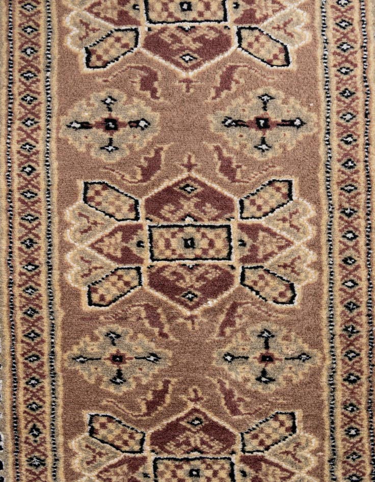 Detail image of 4' 3 x 6' 5  Hand Knotted Bokhara Oriental Rug
