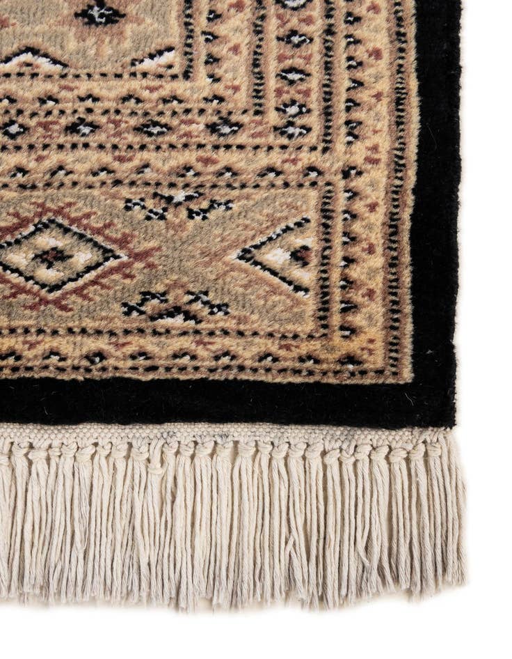 Detail image of 4' 3 x 6' 5  Hand Knotted Bokhara Oriental Rug