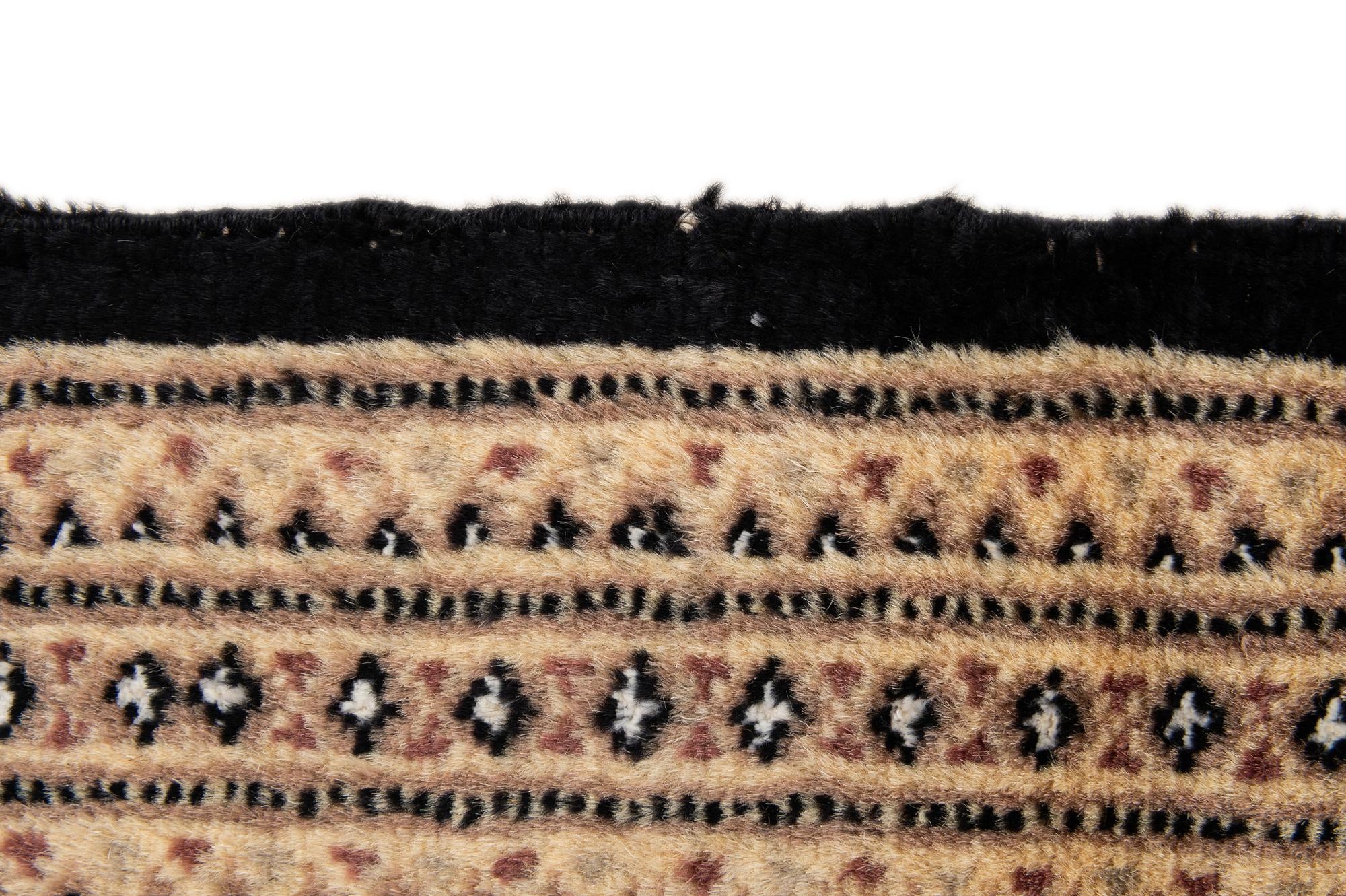 4' 3 x 6' 5 Hand Knotted Bokhara Oriental Rug