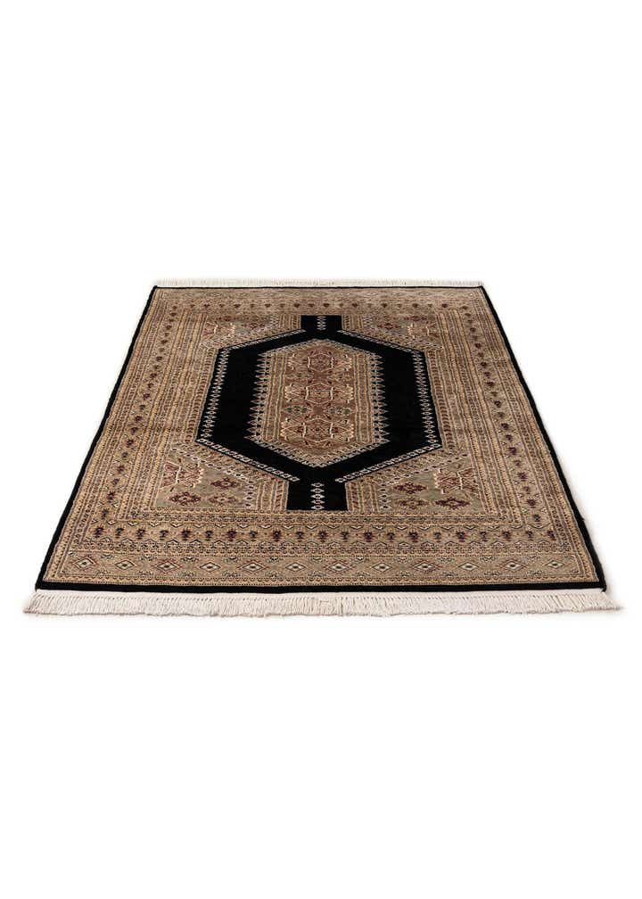 4' 2 x 6' 4 Hand Knotted Bokhara Oriental Rug