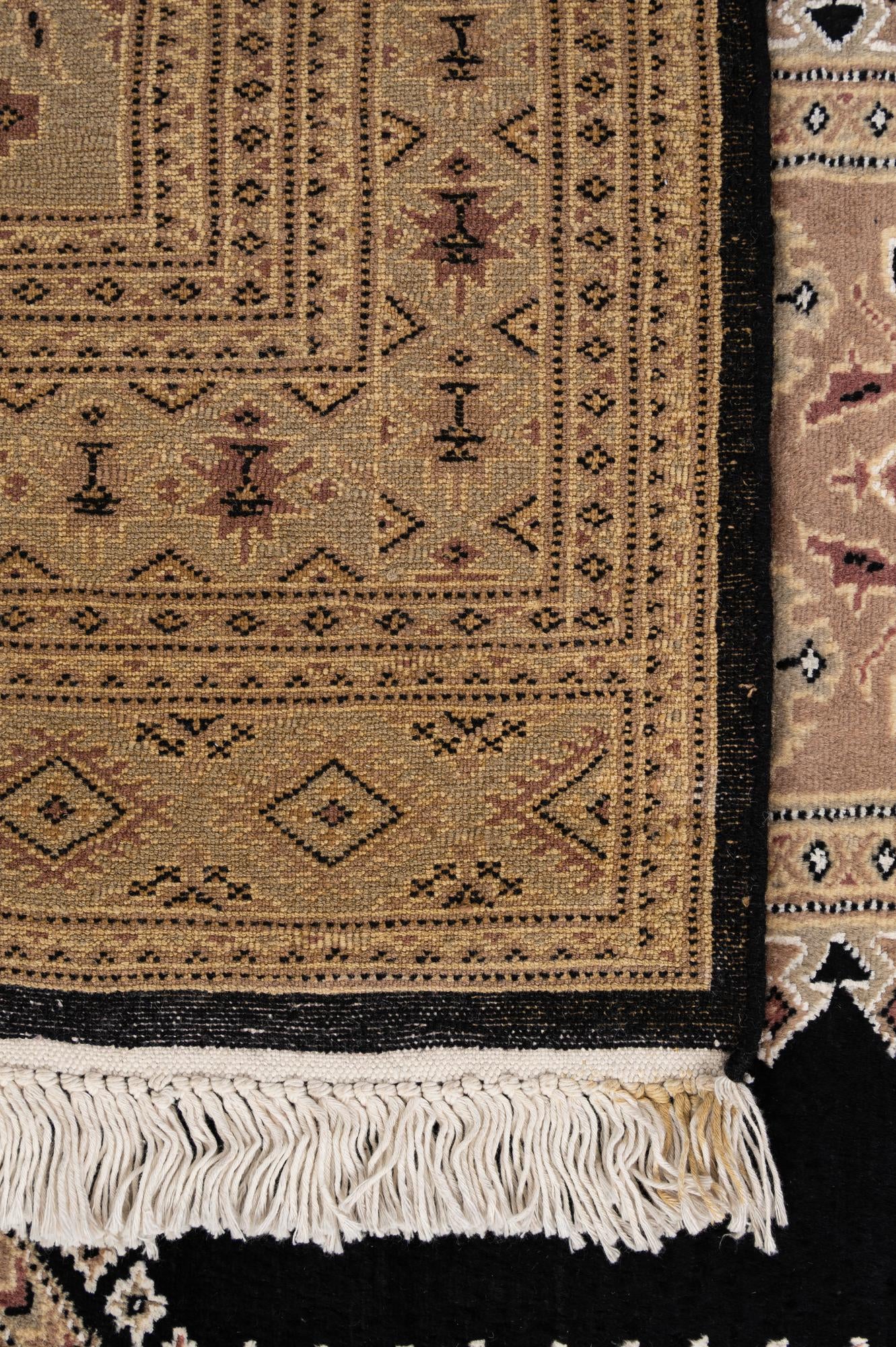 4' 2 x 6' 4 Hand Knotted Bokhara Oriental Rug