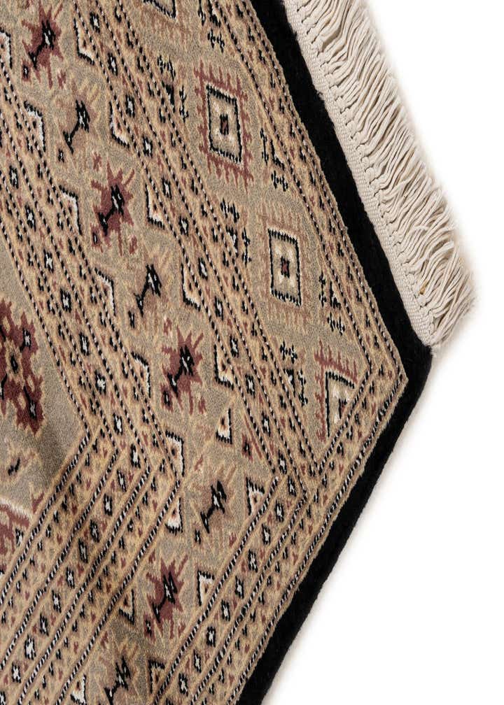 4' 2 x 6' 4 Hand Knotted Bokhara Oriental Rug