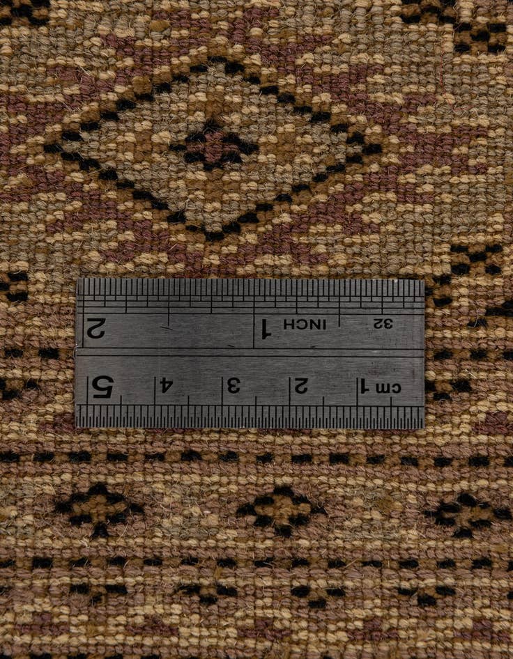 Detail image of 4' 4 x 5' 8  Hand Knotted Bokhara Oriental Rug