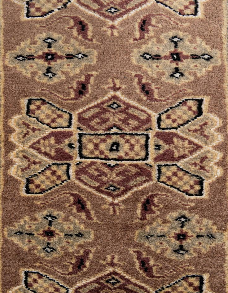 Detail image of 4' 4 x 5' 8  Hand Knotted Bokhara Oriental Rug