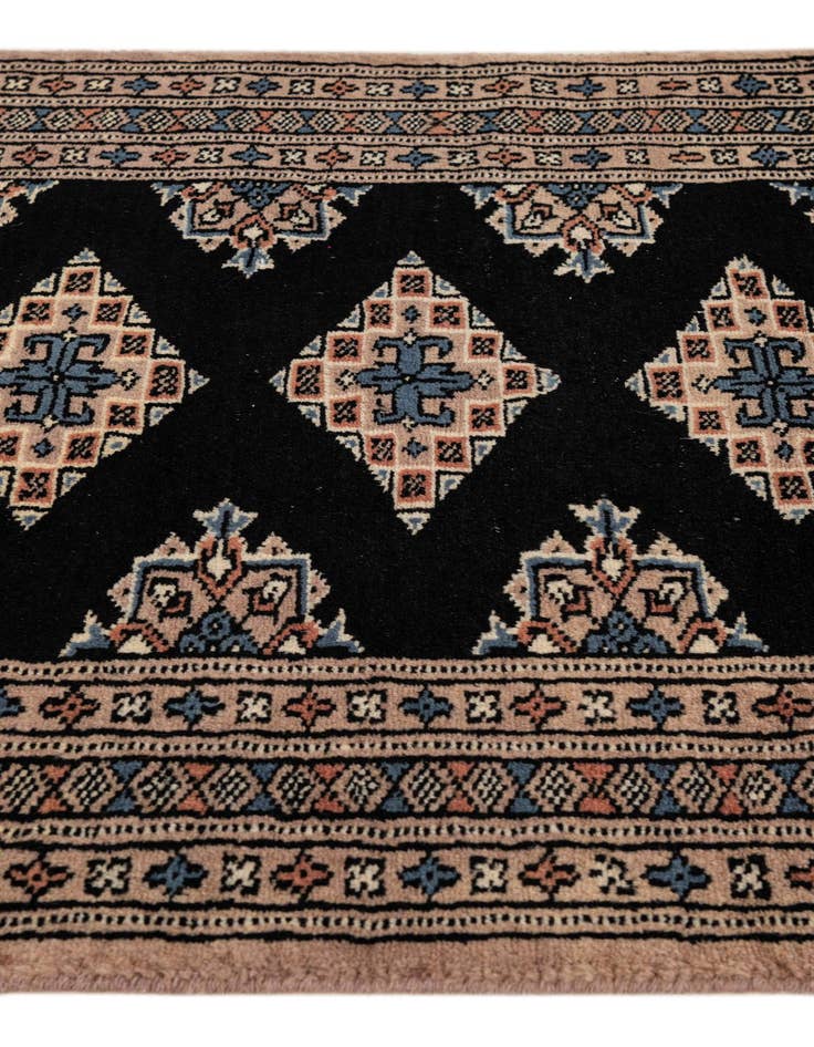 Detail image of 2' 2 x 2' 11 Hand Knotted Bokhara Oriental Wool Rug