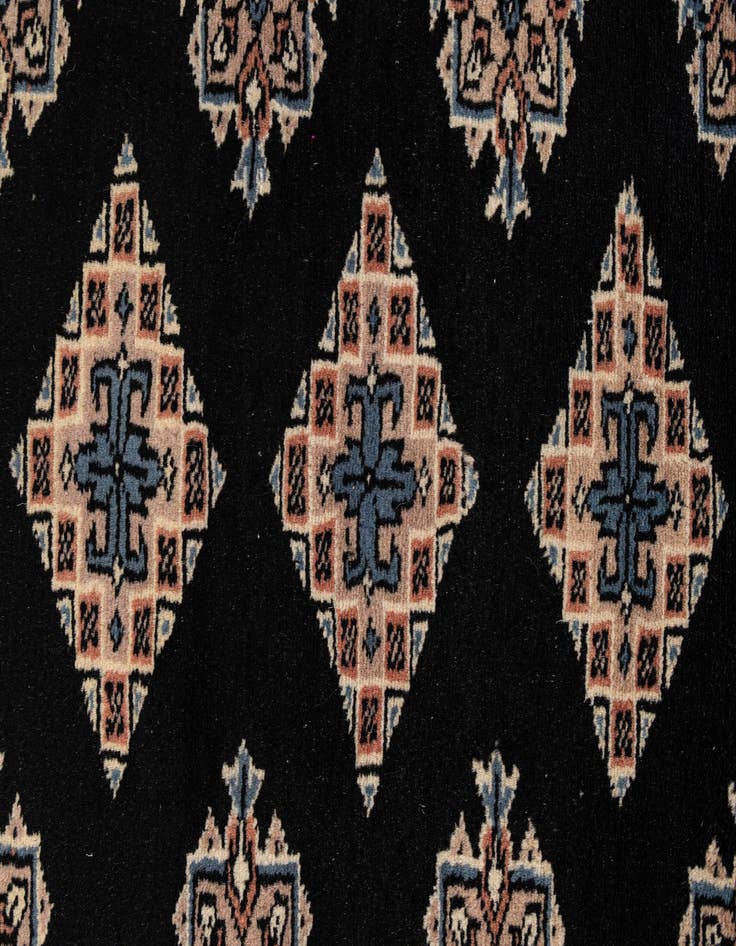 Detail image of 2' 2 x 2' 11 Hand Knotted Bokhara Oriental Wool Rug