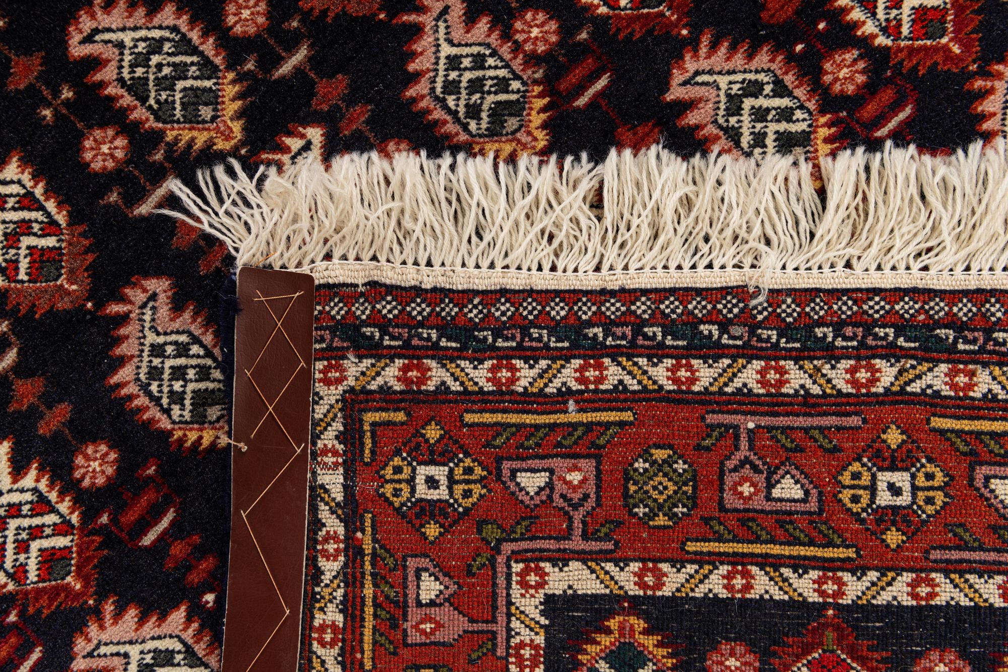 3' 2 x 4' 10 Hand Knotted Bokhara Oriental Wool Rug