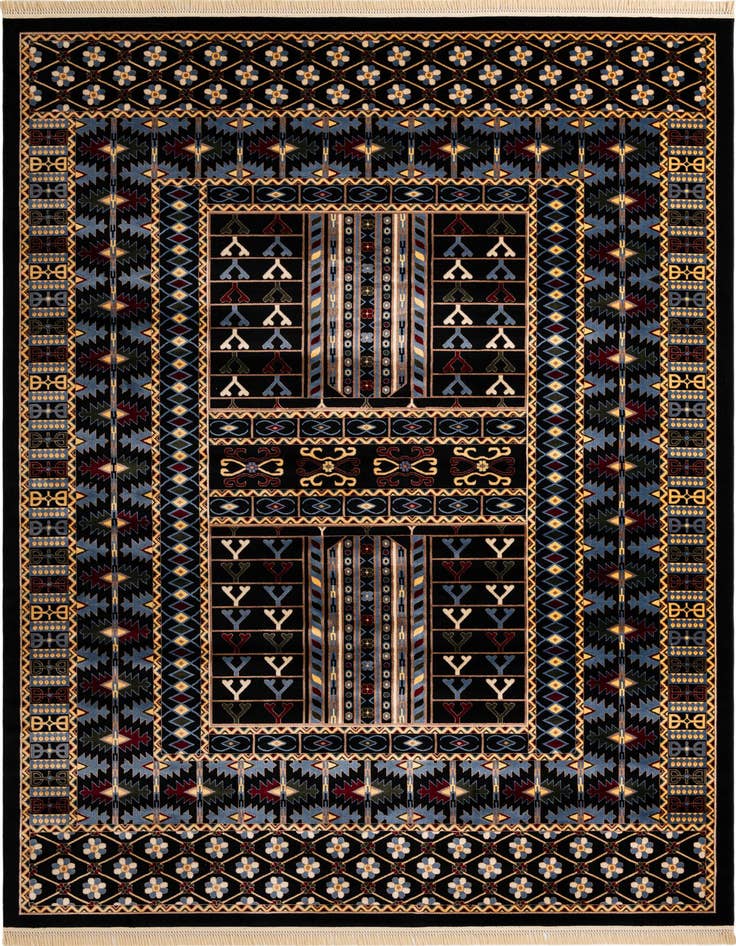 Detail image of 10' x 14' Bokhara Rug