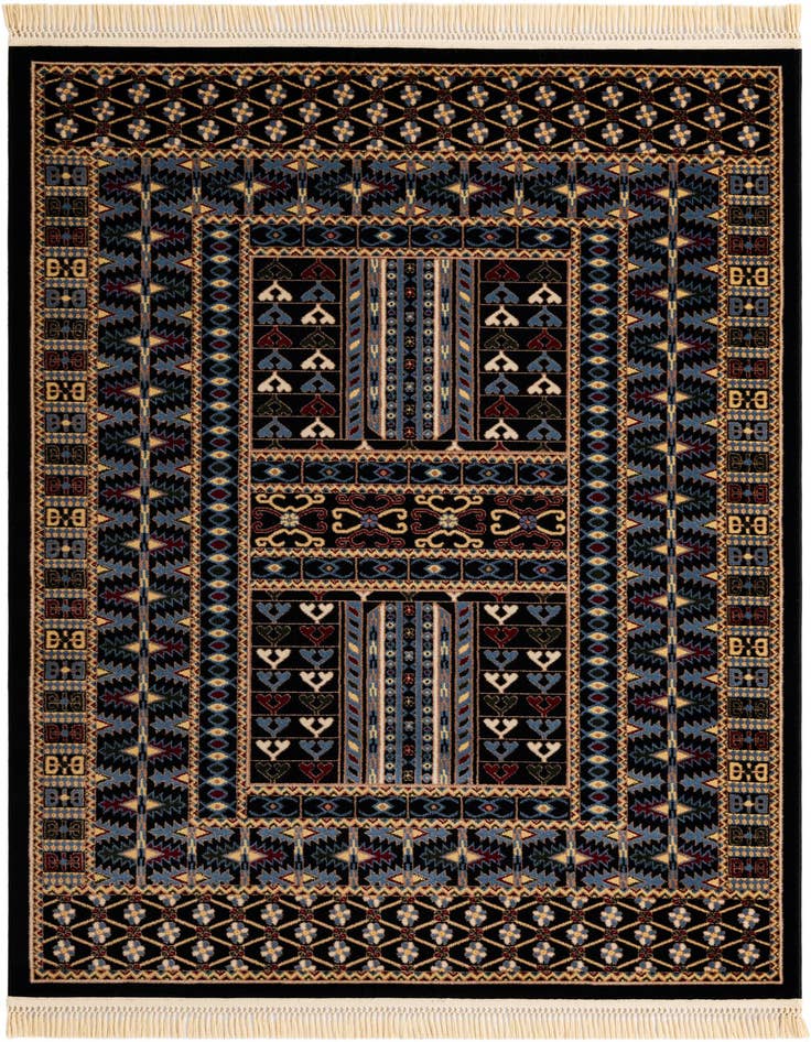 Detail image of 5' 3 x 7' Bokhara Rug