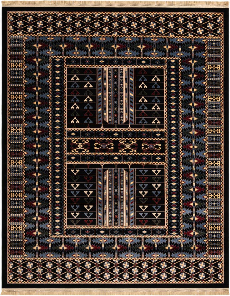 Detail image of 9' x 12' Bokhara Rug