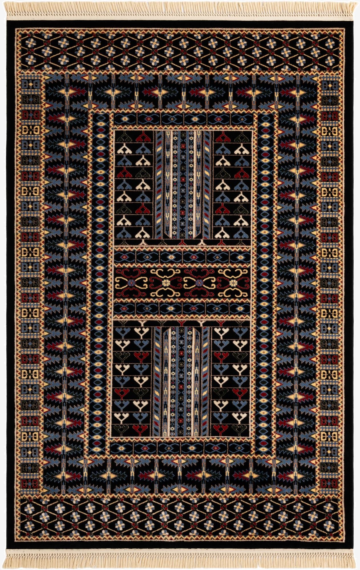 Primary image 5' 3 x 8' Bokhara Rug