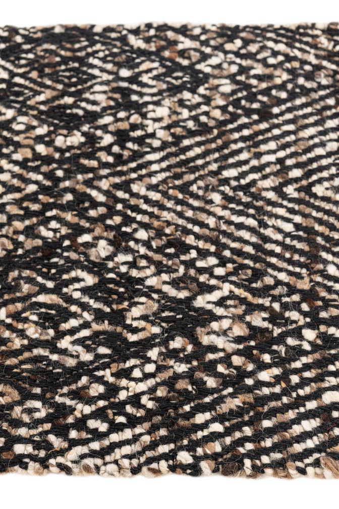 2' 1 x 3' Hand Woven Braided Jute Rug