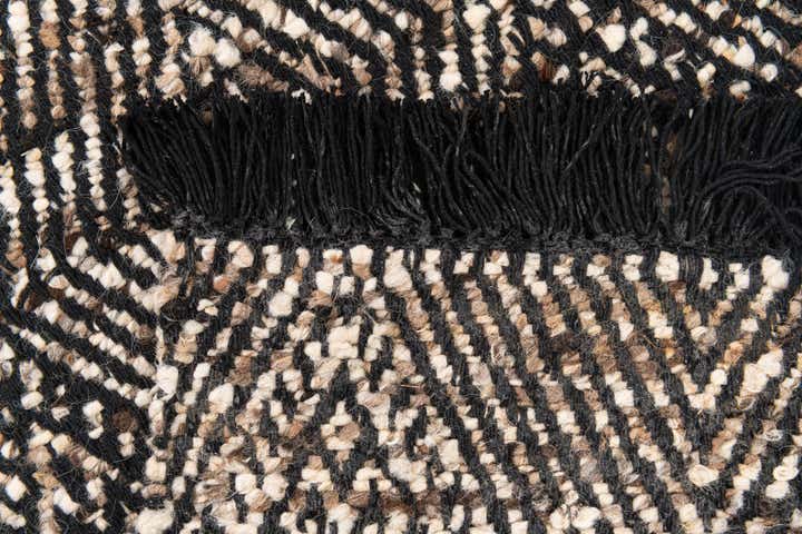 2' 1 x 3' Hand Woven Braided Jute Rug