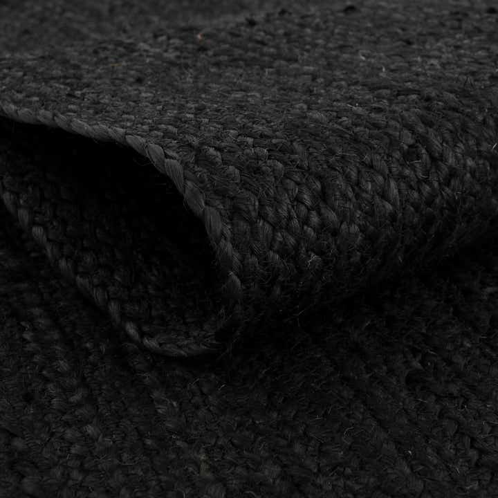 4' 1 x 6' 1 Handmade Braided Jute Rug