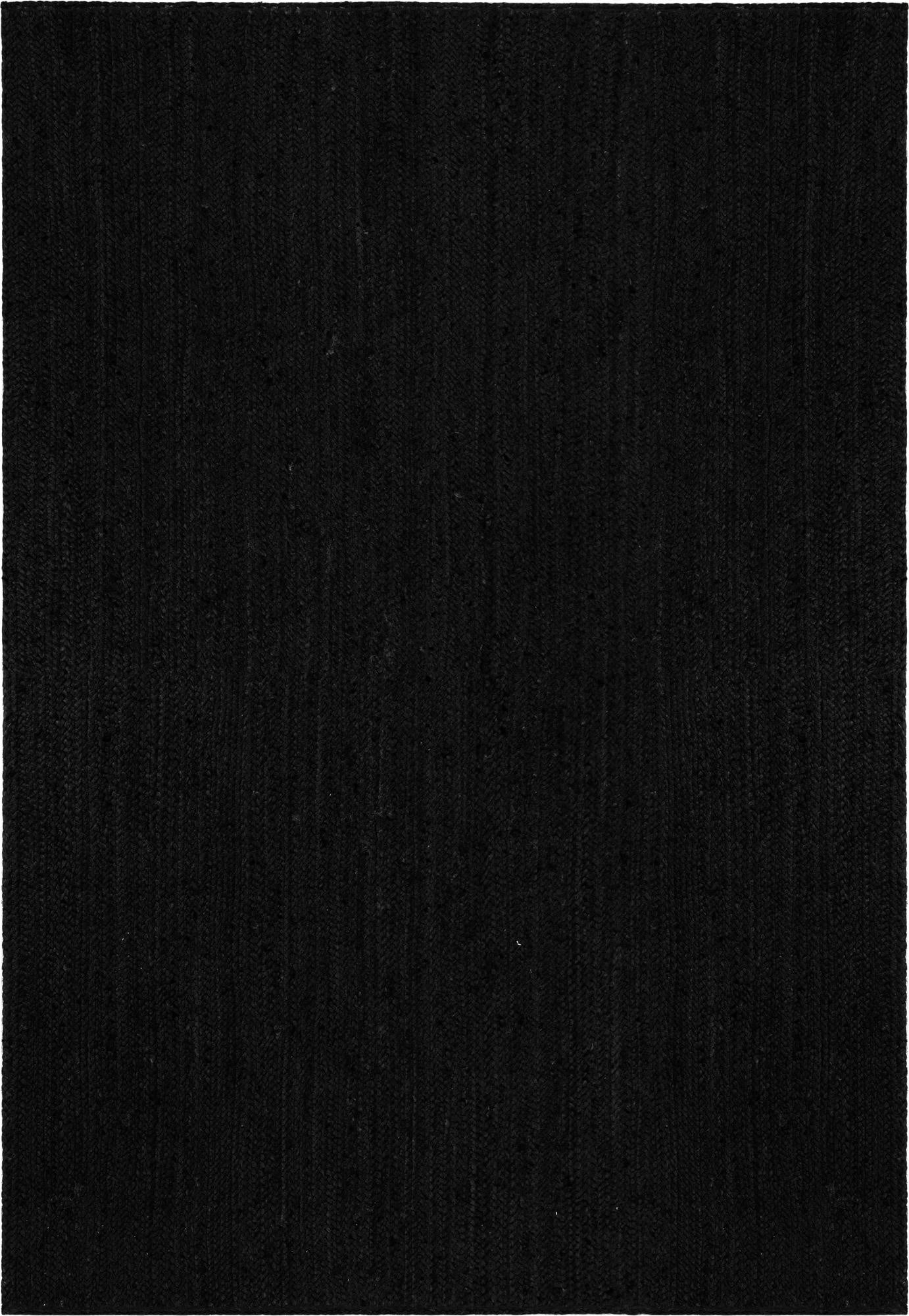 5' 3 x 8'  Hand Braided Jute Rug