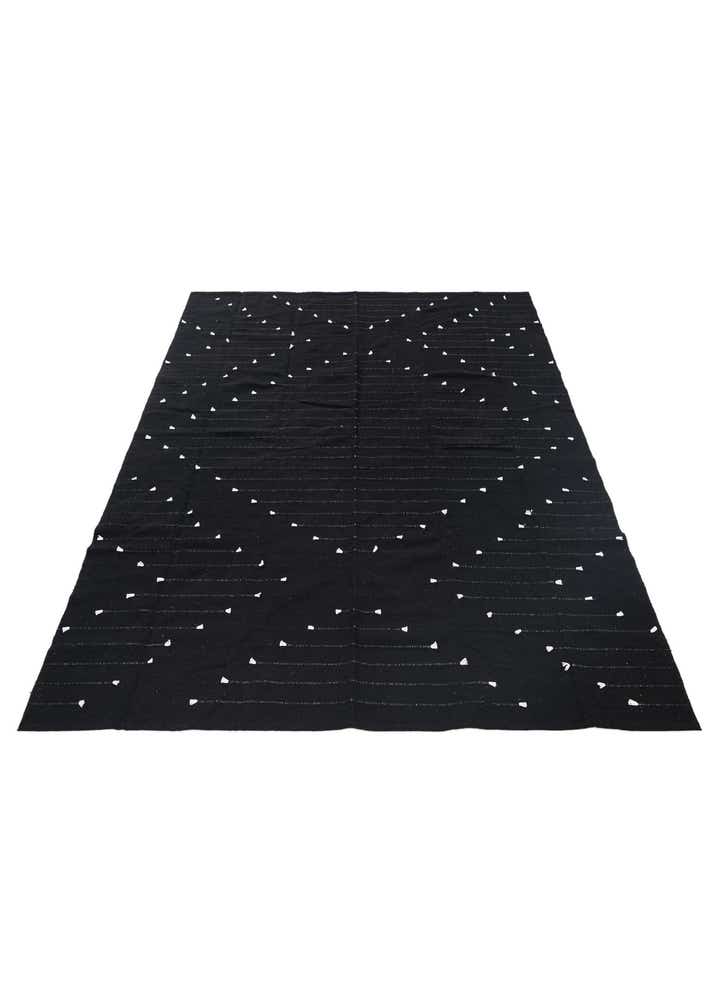 5' x 6' 10 Hand Woven Chindi Cotton Rug