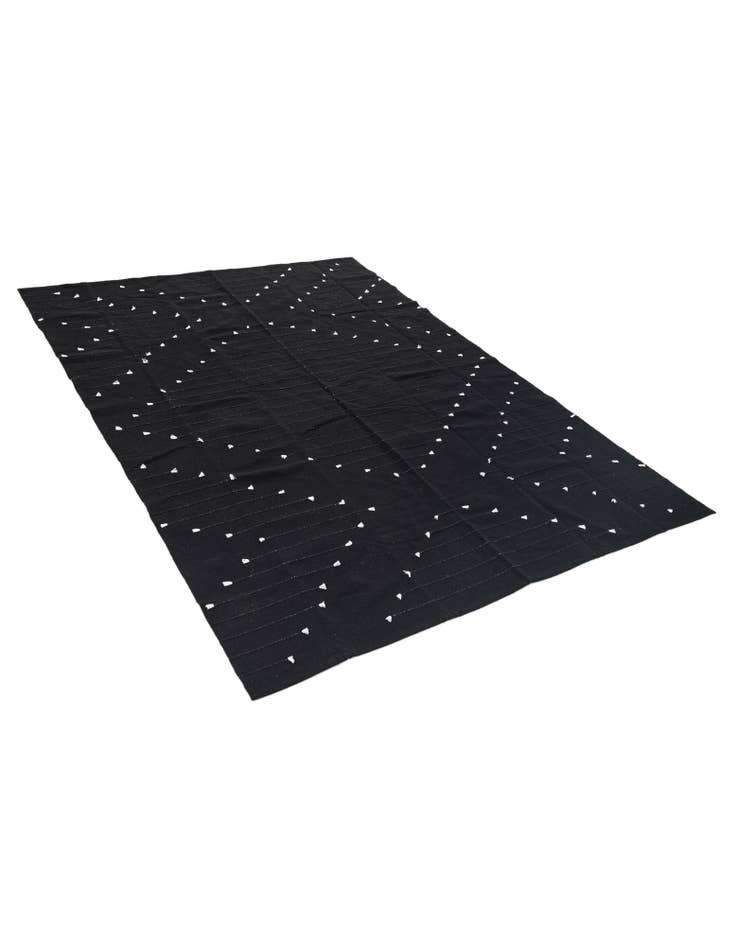 Detail image of 5' x 6' 10 Hand Woven Chindi Cotton Rug