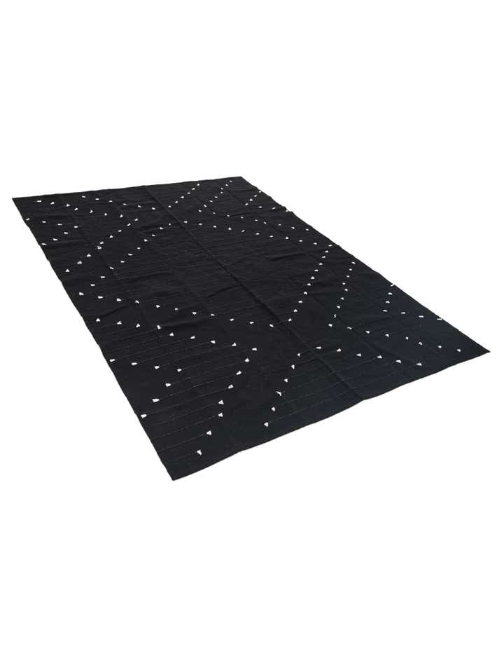 5' x 6' 10 Hand Woven Chindi Cotton Rug