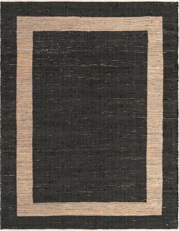 Detail image of 10' x 14' 1 Hand Woven Chindi Jute Rug