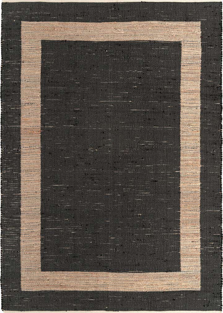 9' x 12' Hand Woven Chindi Jute Rug