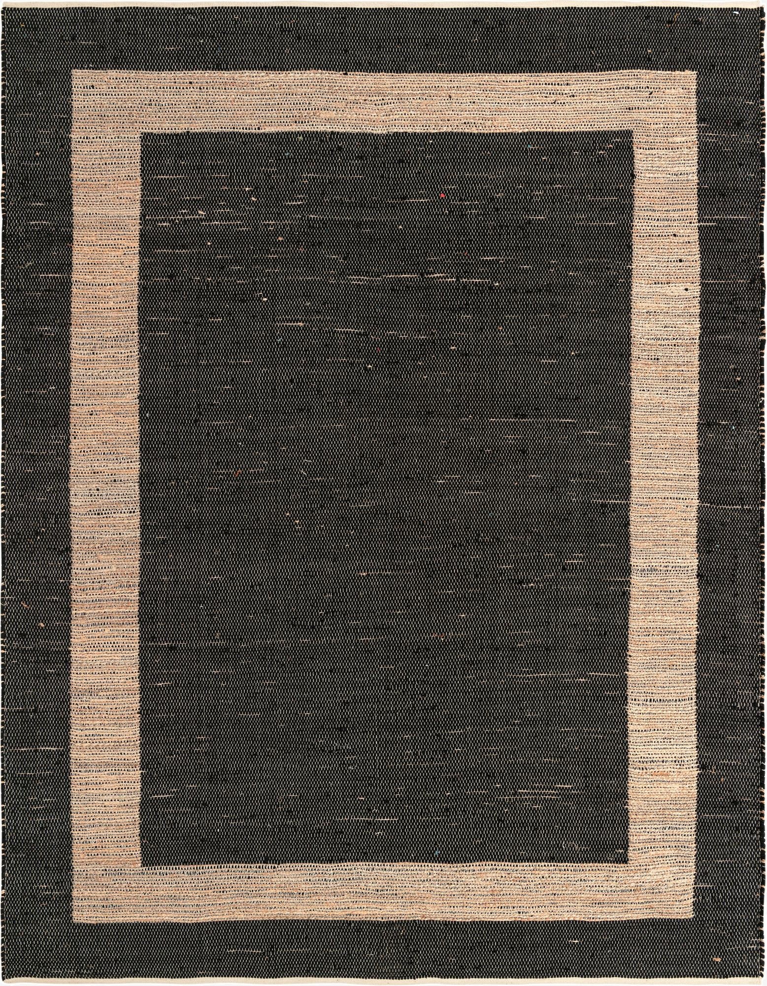 Primary image 10' x 14' 1  Hand Woven Chindi Jute Rug