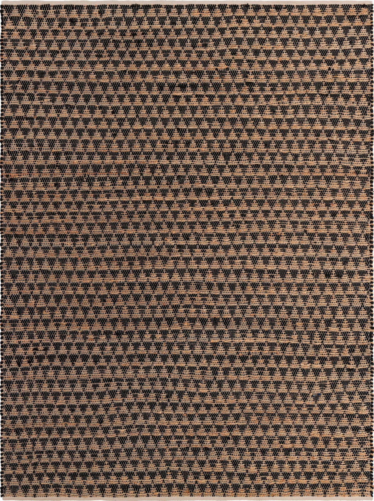 Primary image 8' x 11'  Hand Woven Chindi Jute Rug