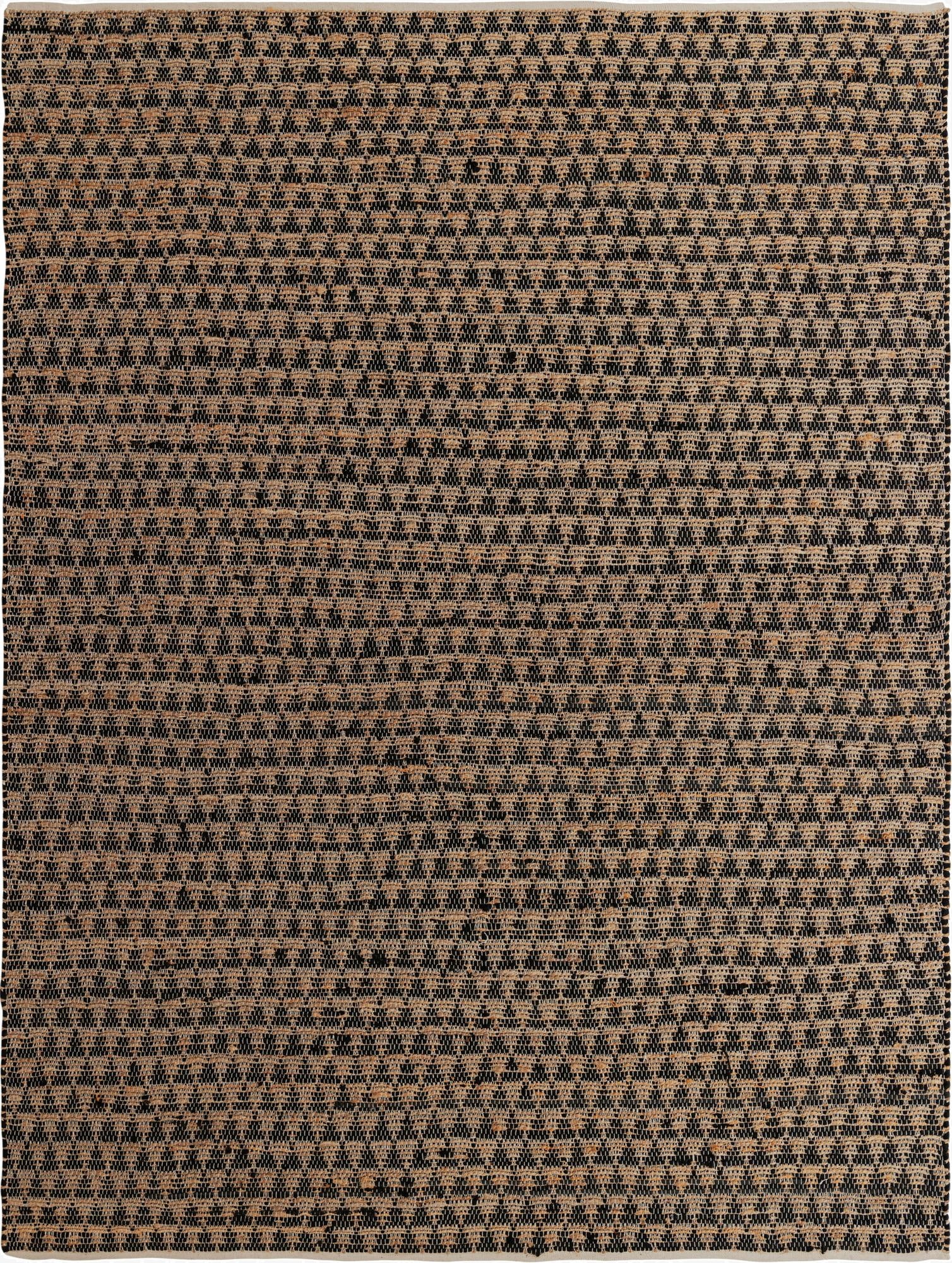 Primary image 9' x 12'  Hand Woven Chindi Jute Rug