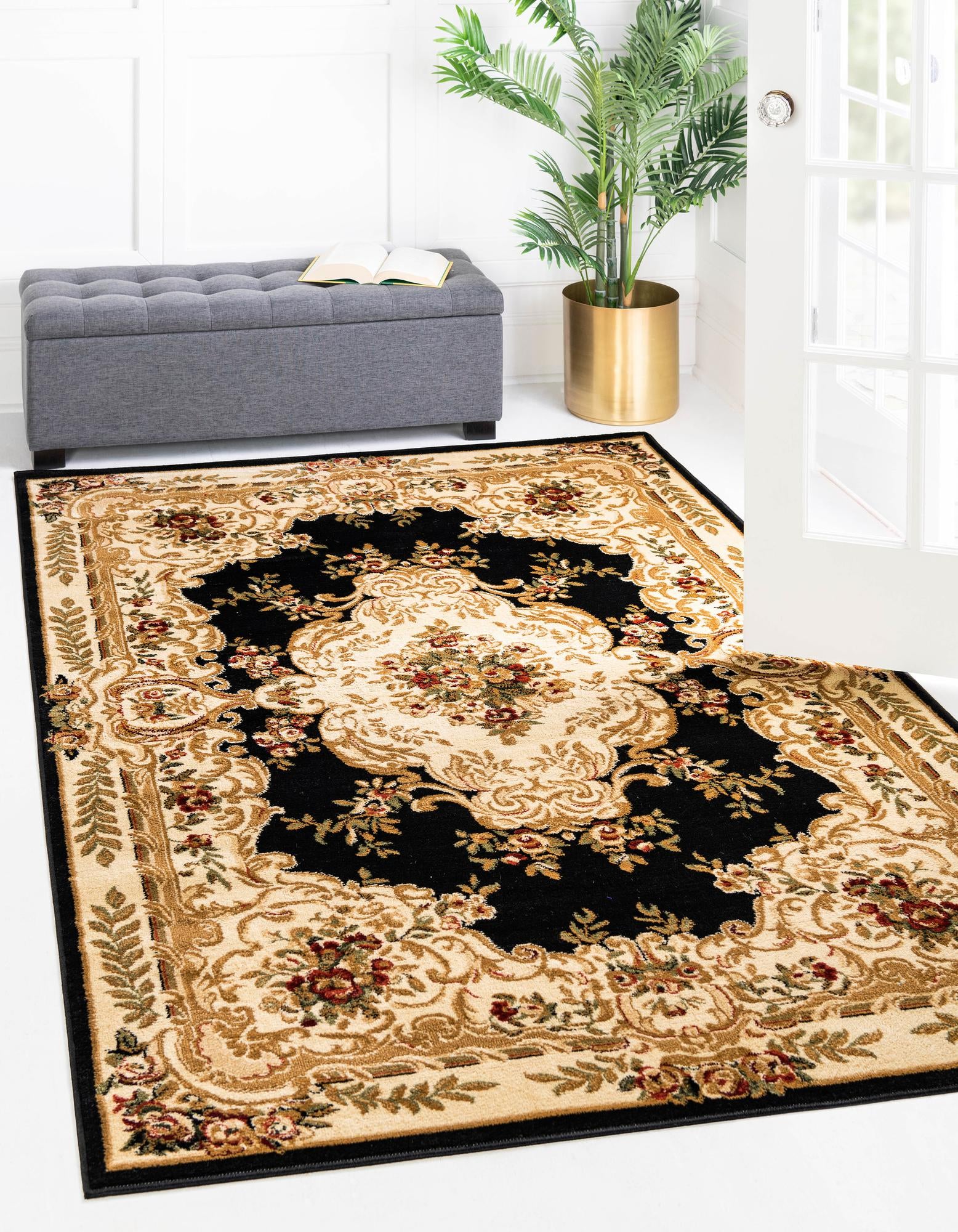 4' x 6' Classic Aubusson Rug