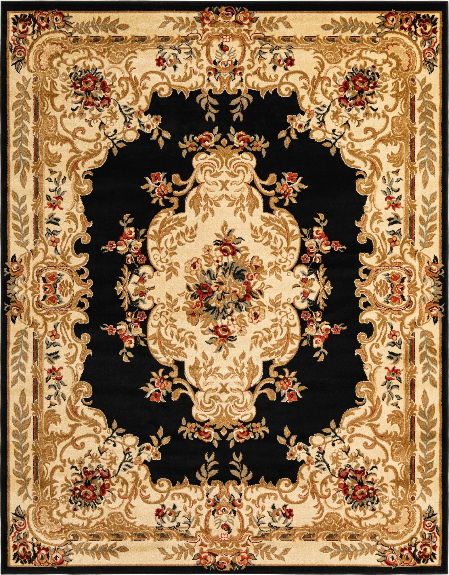 7' 10 x 10' Classic Aubusson Rug