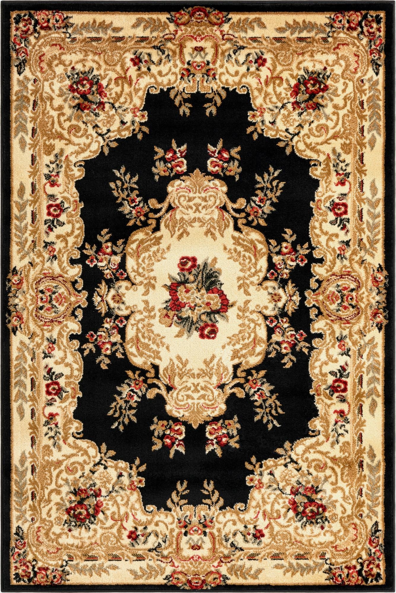 4' x 6' Classic Aubusson Rug
