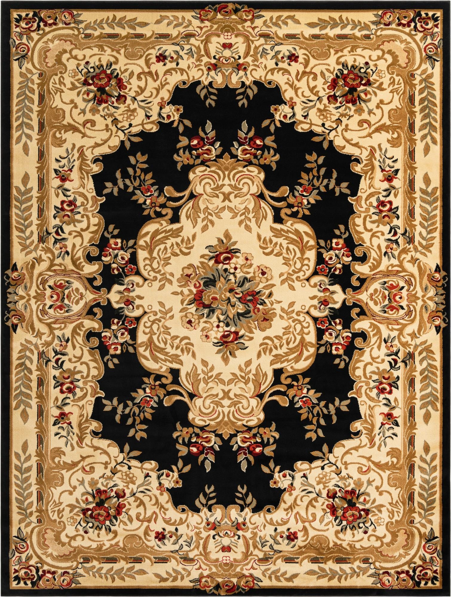 Primary image 10' x 13' Classic Aubusson Rug