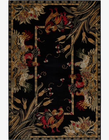 5' 3 x 8' Country Rug