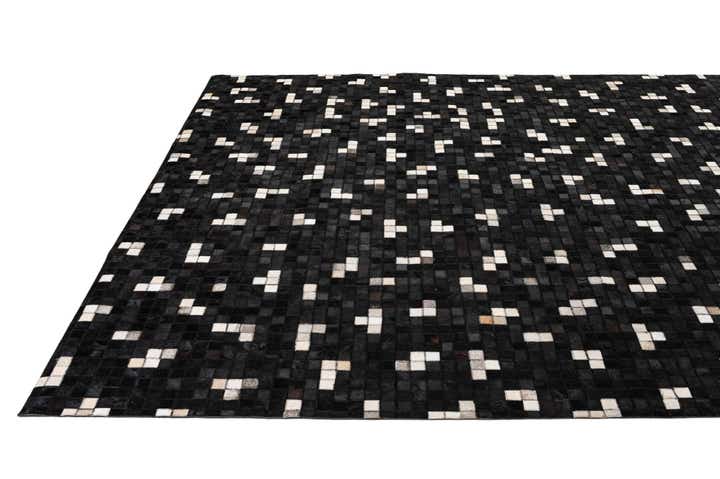 7' 11 x 9' 11 Cowhide - Patchwork Rug