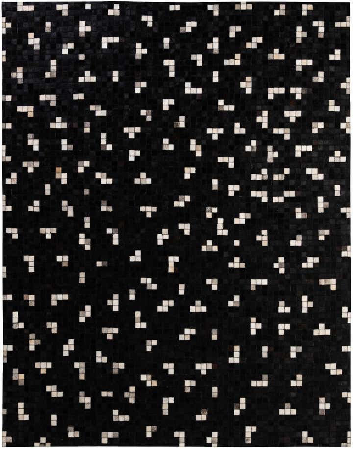 7' 11 x 9' 11 Cowhide - Patchwork Rug