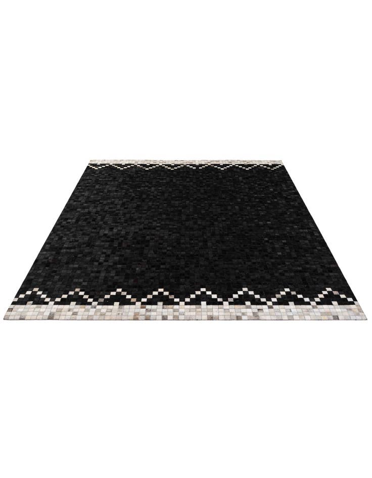 Detail image of 8' x 10' Cowhide - Patchwork Rug