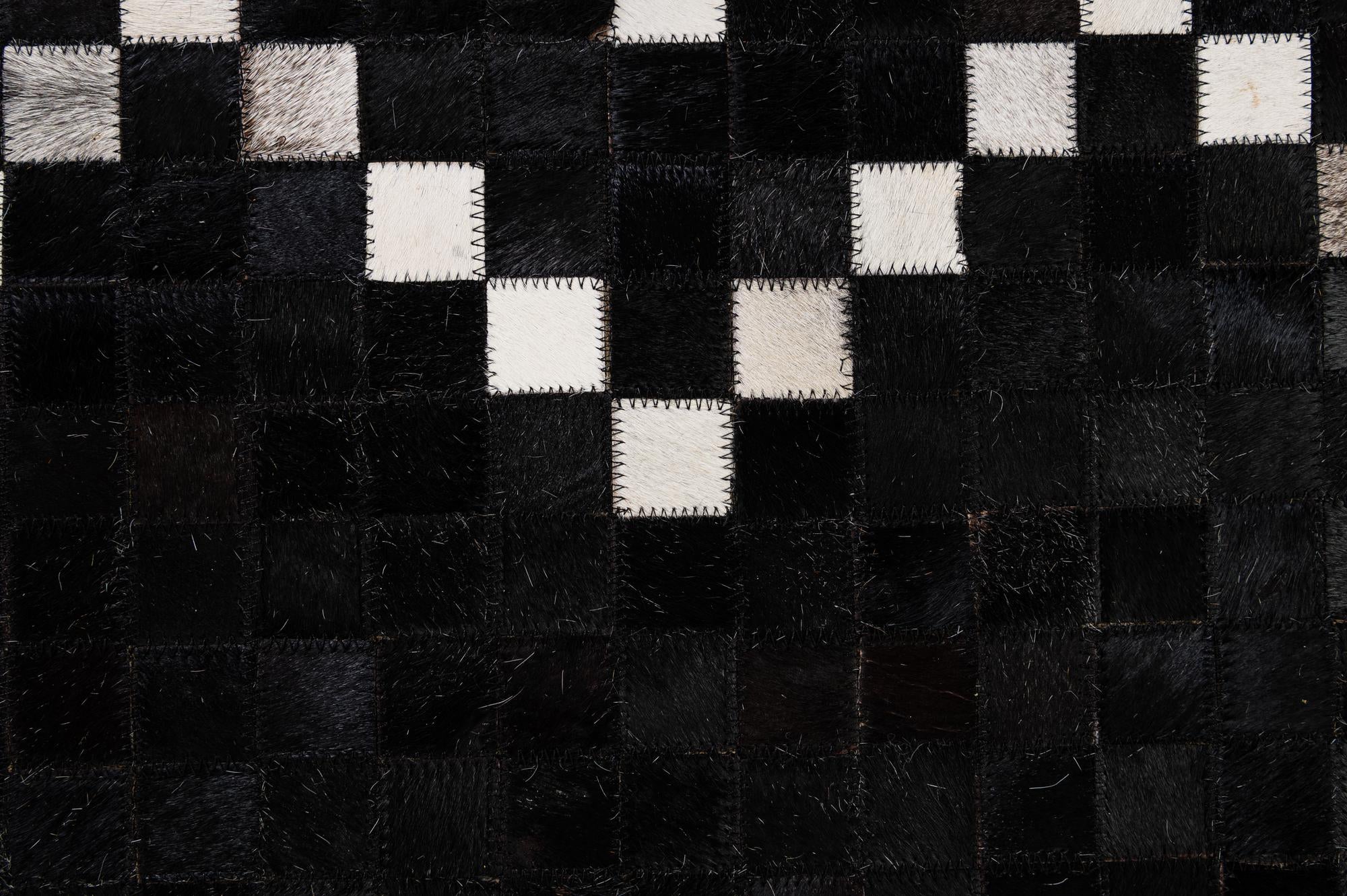 8' x 10' Cowhide - Patchwork Rug