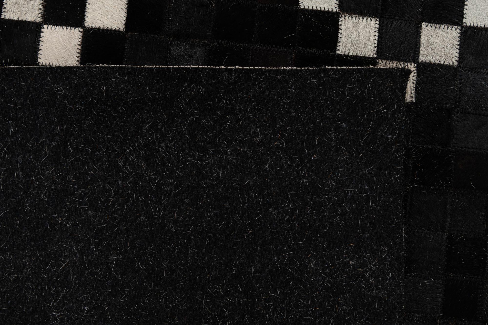 8' x 10' Cowhide - Patchwork Rug